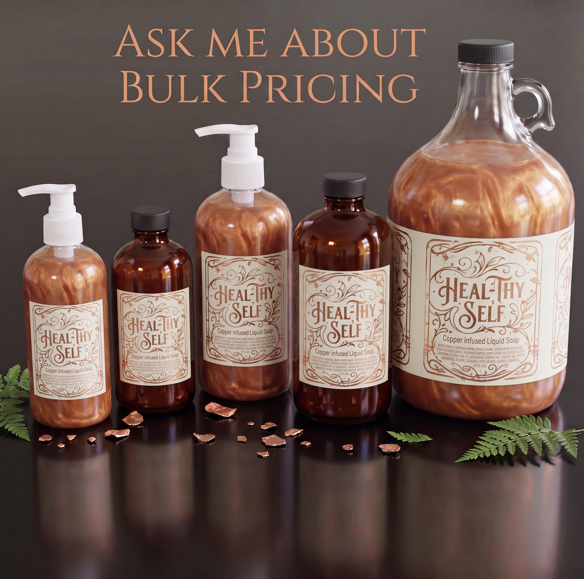 Copper Infused Body Wash & Soap