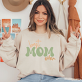 Best Mom Ever Soft Color Ready To Press DTF Transfers, DTF Hot Peel